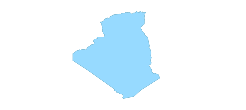 Algerian map